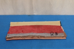 Chodnik 23a z pasków materiału