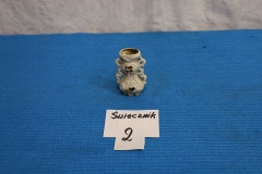 Świecznik 2a ceramiczny malowany