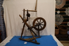 Kołowrotek 9a do przędzenia wełny i lnu