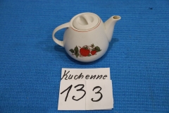 Kuchenne 133a imbryczek na herbatę ceramiczny malowany