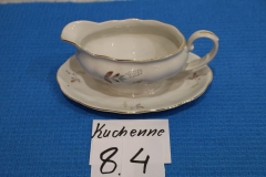 Kuchenne 84a naczynie ceramiczne malowane na śmietanę