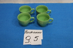 Kuchenne 95a filiżanki ceramiczne malowane 4 szt.