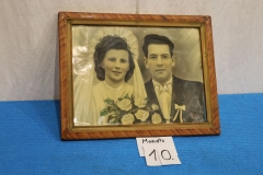 Monidło 10 inaczej malowane zdjęcie - 1948r. Jan i Kazimiera Stolarkowie