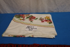 Obrus 40a kolorowy PRL