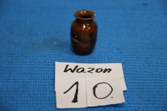 Wazon 10a ceramiczny malowany mały