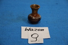 Wazon 9a ceramiczny malowany mały