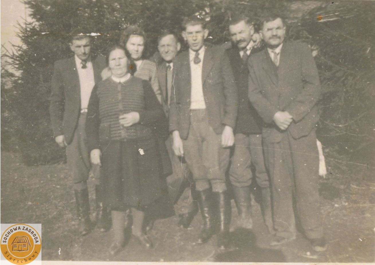 1940r. Zawady - goście weselni