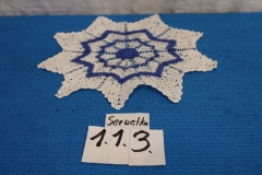 Serwetka 113 kolorowarobiona na szydełku