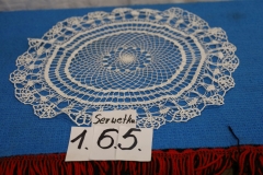 Serwetka 165 biała robiona na szydełku