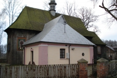 2007-01-14 Janisławice - kościół drewniany (1)
