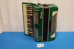Instrumenty 41a akordeon ukraiński zielony(083)