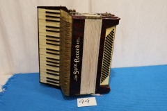 Instrumenty 44a akordeon Solo Accord czerwony (086)