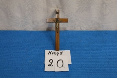 Krzyż 20a drewniany