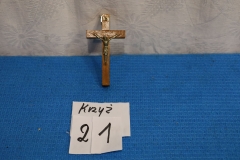 Krzyż 21a drewniany