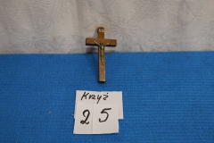 Krzyż 25a drewniany