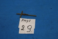 Krzyż 29a drewniany