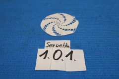 Serwetka 101a biała robiona na szydełku