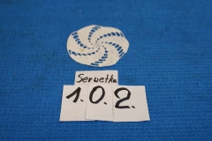 Serwetka 102a biała robiona na szydełku