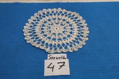 Serwetka 47a biała
