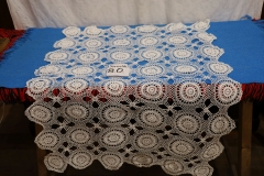 Serwetka 80a biała robiona na szydełku