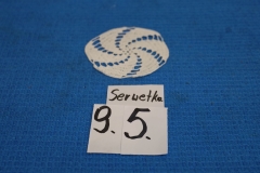 Serwetka 95a biała robiona na szydełku