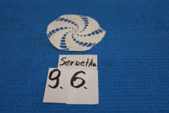 Serwetka 96a biała robiona na szydełku