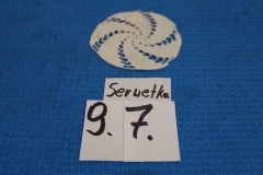 Serwetka 97a biała robiona na szydełku