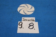 Serwetka 98a biała robiona na szydełku