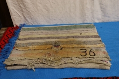 Chodnik 36a z pasków materiału