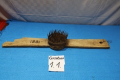 Grzebień 11a do czesania lnu