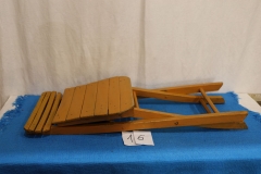 Krzesło 16a drewniane składane