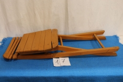 Krzesło 17a drewniane składane