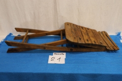 Krzesło 21a drewniane sskładane