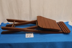 Krzesło 22a drewniane składane