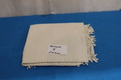 Nakrycie 7a lniane białe na łóżko małe