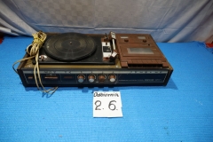 Odbiornik 26a magnetofon kasetowy i adapter