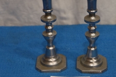 Świecznik 3a metalowy komplet