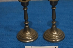 Świecznik 5a metalowy komplet