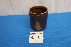 Garnek 13a ceramiczny malowany