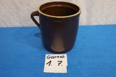 Garnek 17a ceramiczny malowany