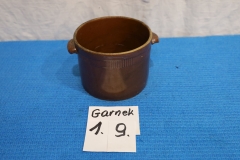 Garnek 19a ceramiczny malowany
