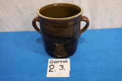 Garnek 23a ceramiczny malowany