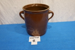 Garnek 8a ceramiczny malowany