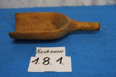 Kuchenne 181a szufelka drewniana do mąki