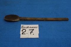 Kuchenne 27a łyżka drewniana tzw. warzocha
