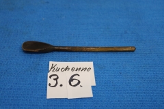 Kuchenne 36a łyżka drewniana do jedzenia