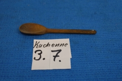 Kuchenne 37a łyżka drewniana do jedzenia