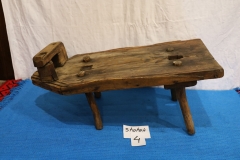 Stołek 4a drewniany stolarski