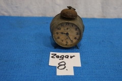 Zegar 8a zegarek budzik nakręcany