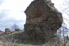 2011-04-10 Inowłódz - ruiny zamku (1)
